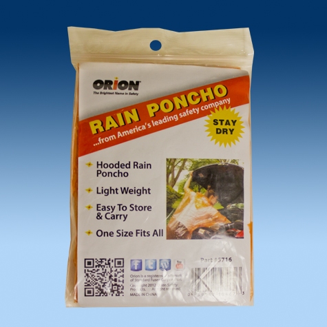 Orion Rain Poncho 462