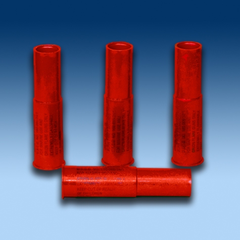 Item #531, 12 Ga High Performance Red Aerial Signal, Bulk