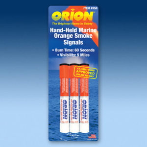 Orion Orange Smoke Handheld Signals 958