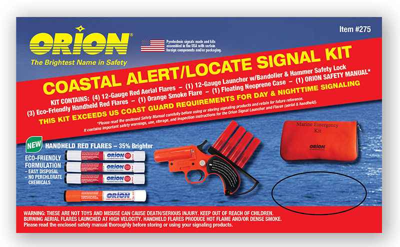 Item# 275 Coastal Alert Locate Kit - Orion Safety Products