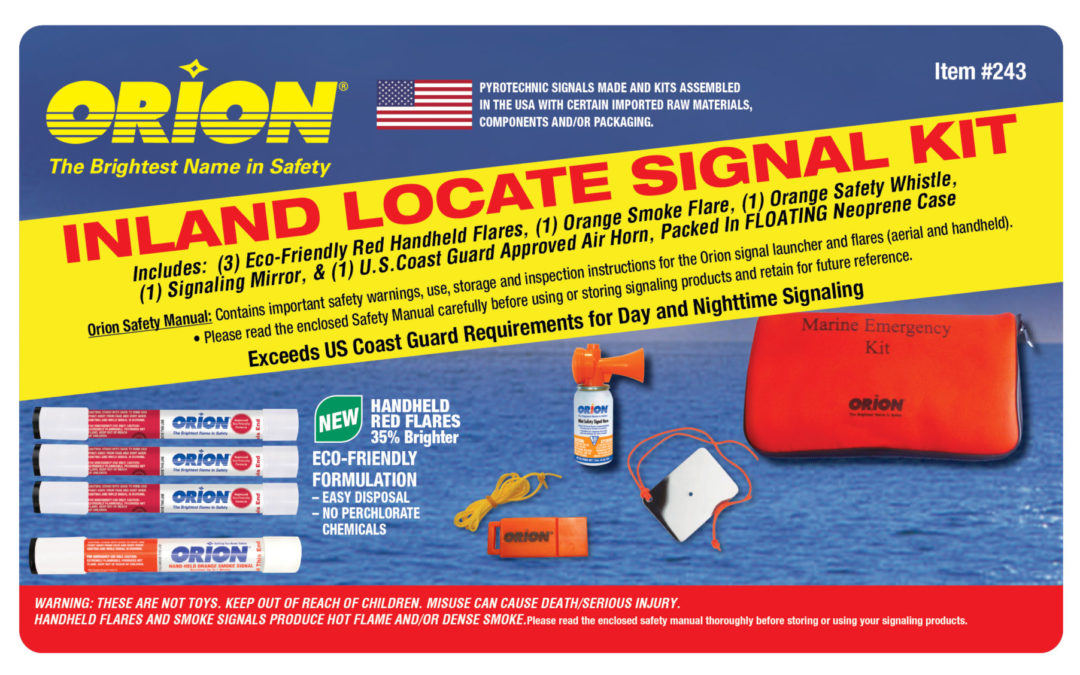 Item #243 Inland Locate Kit w/Accessories & Air Horn