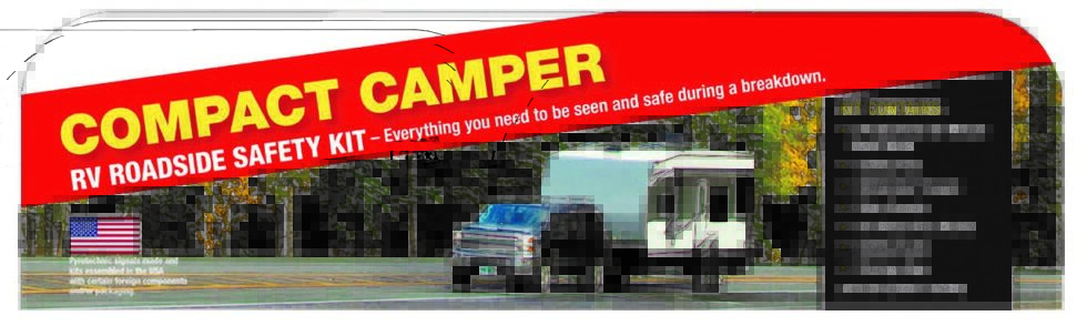 Compass Rv Protection Item# 8959 Compact Camper/RV Roadside Kit - Orion Safety Products